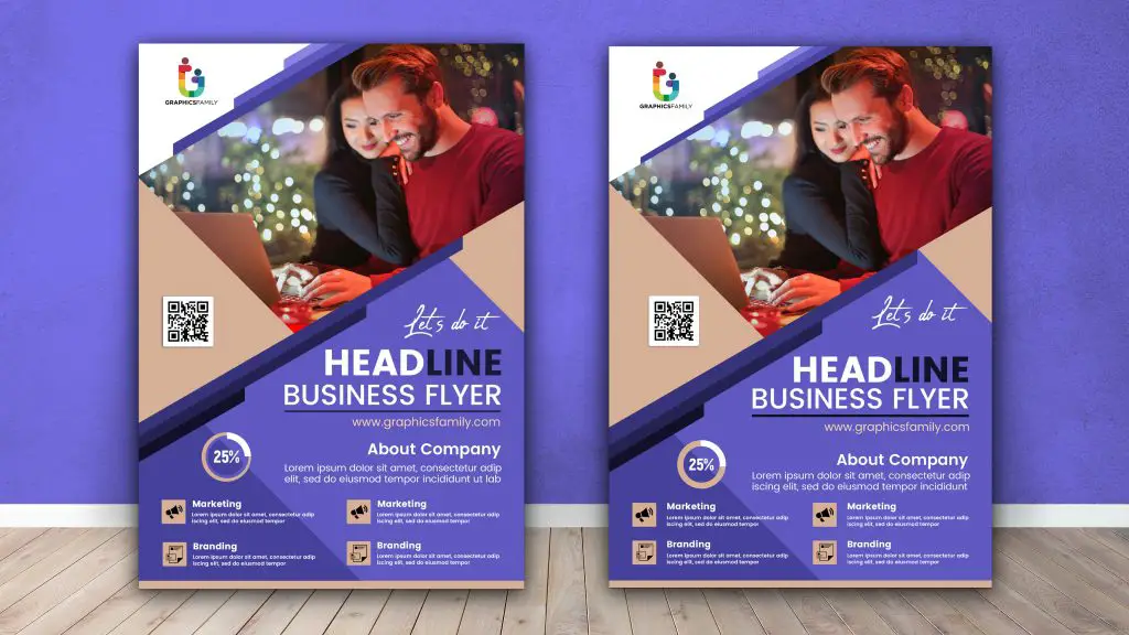 Business A4 Flyer Design - 