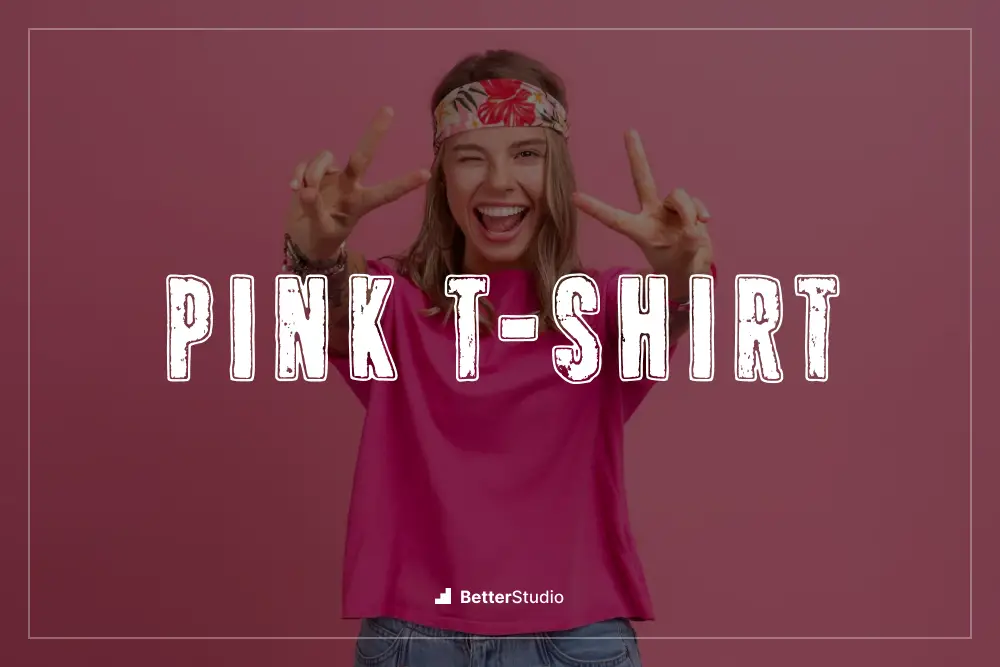 Pink T-shirt - 