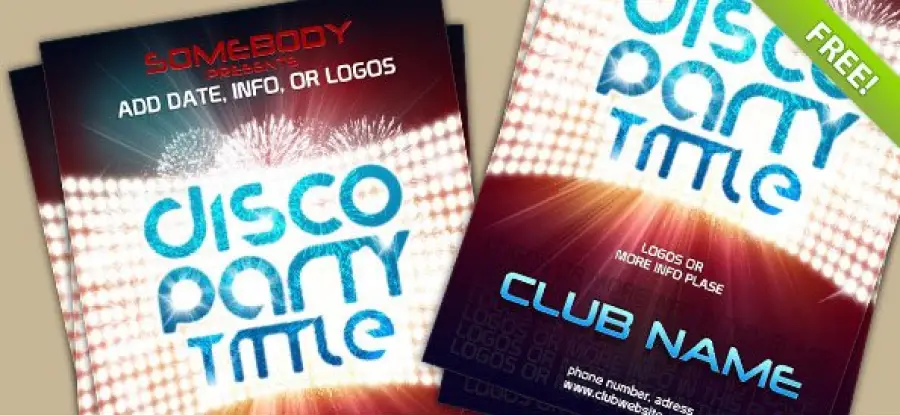 PSD Poster Template For Club Event free PSD by FreePSDFiles - 