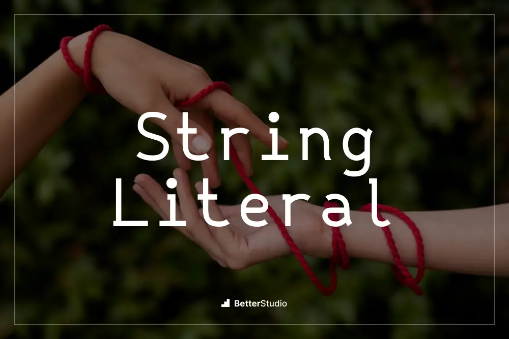 String Literal - 