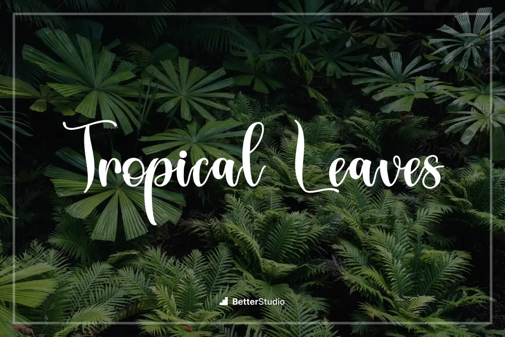 Tropical Leaves - 