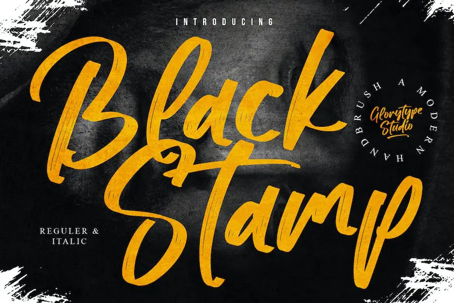 Black Stamp - 