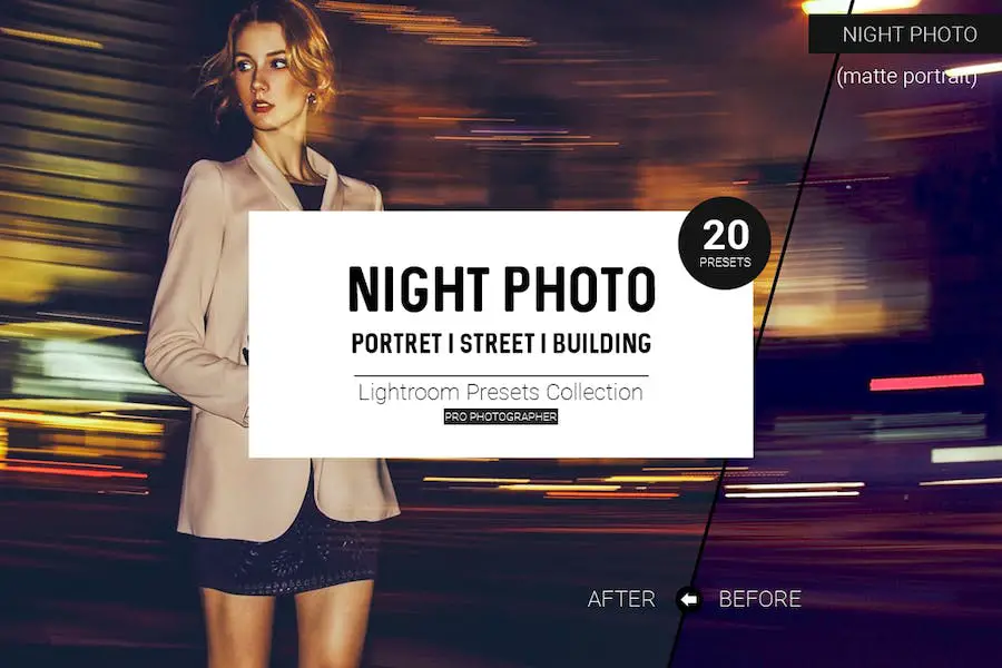 Night Photo Lightroom Presets - 