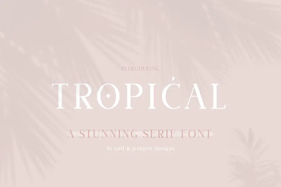 Tropical Serif - 