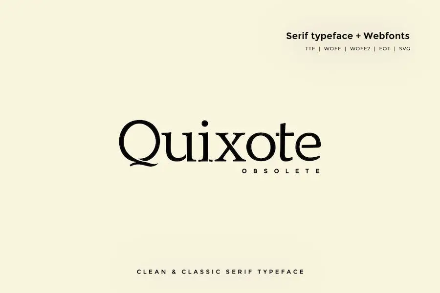 Quixote Obsolete - 