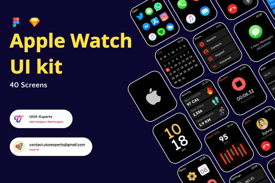 Apple Watch Ultra Mockup - 