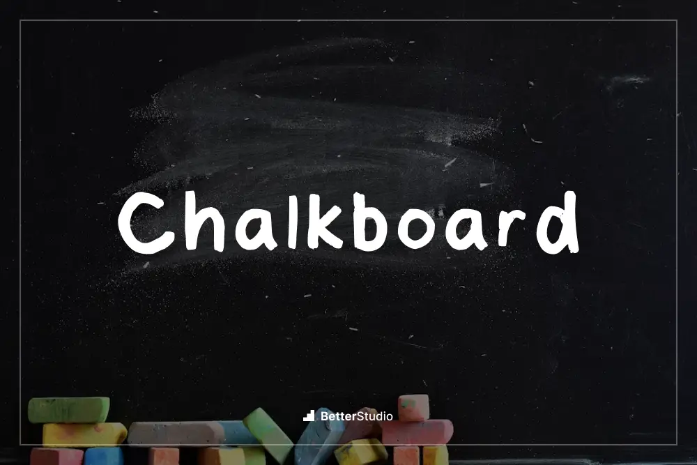 Chalkboard - 