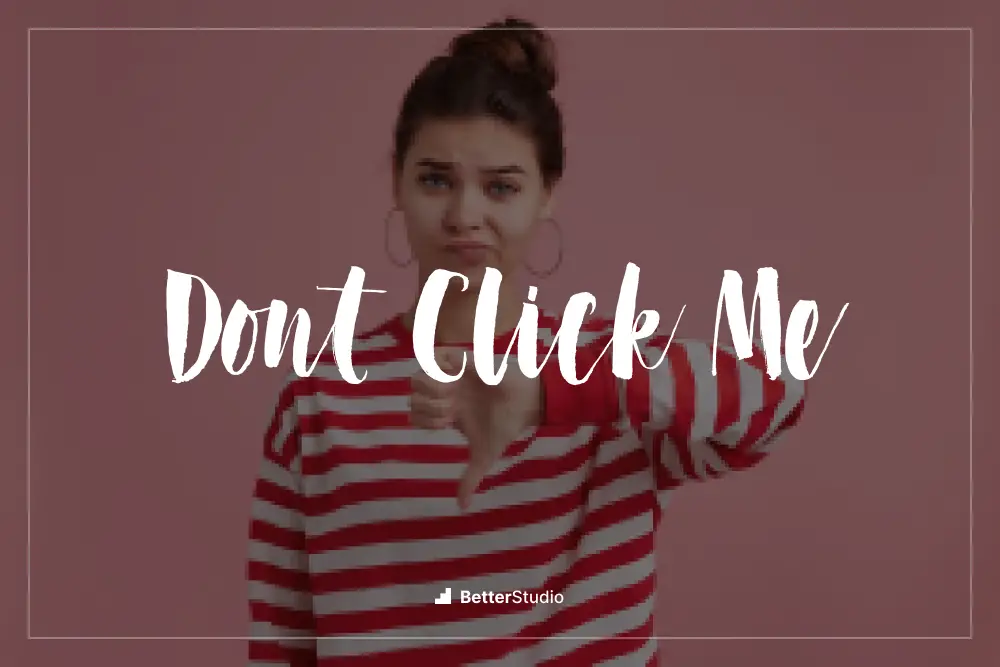 Dont Click Me - 