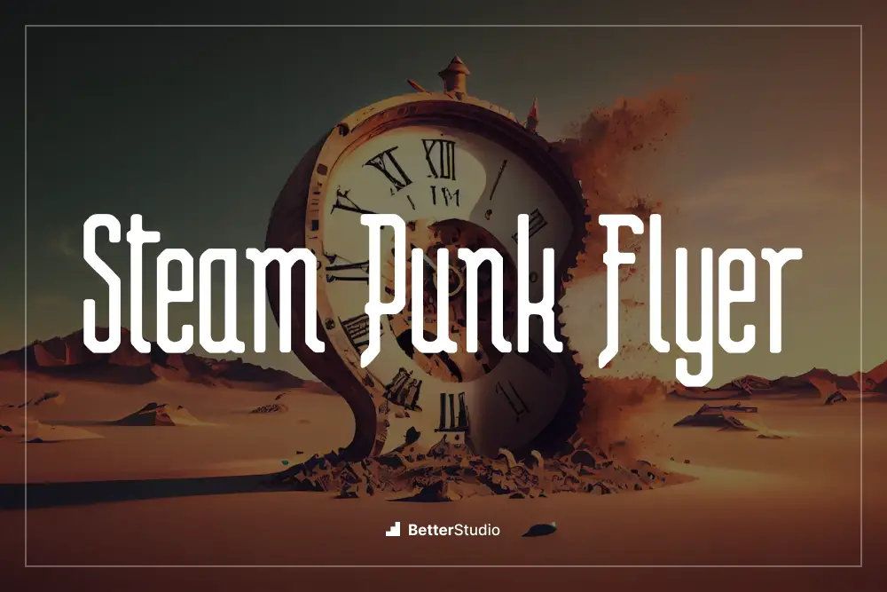 Steam Punk Flyer - 