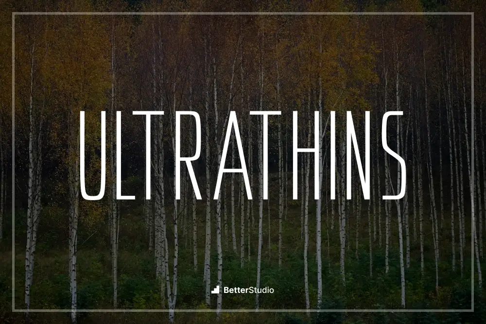 Ultrathins - 
