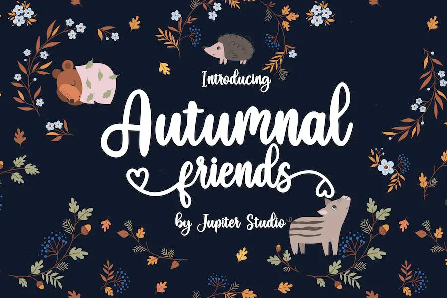 Autumnal Friends - 