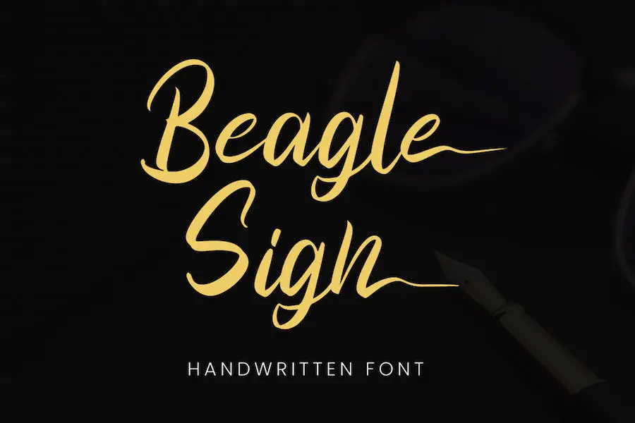 Beagle Sign - 