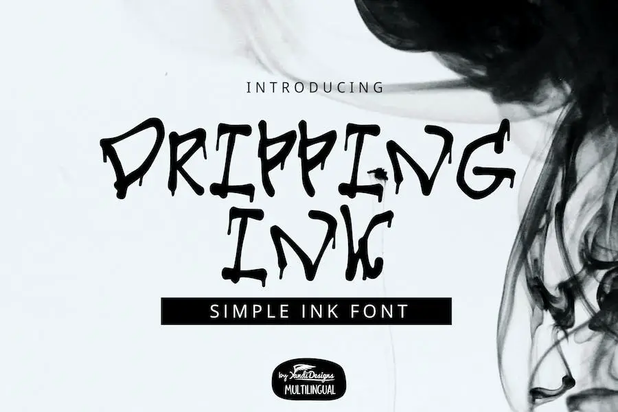 Dripping Ink - 