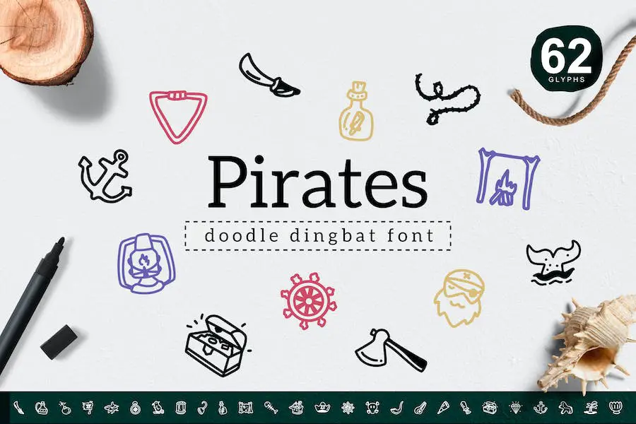 Pirates Dingbat - 