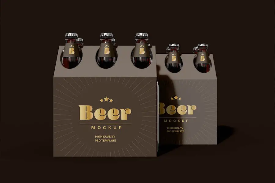Beer Packaging Mockup - 