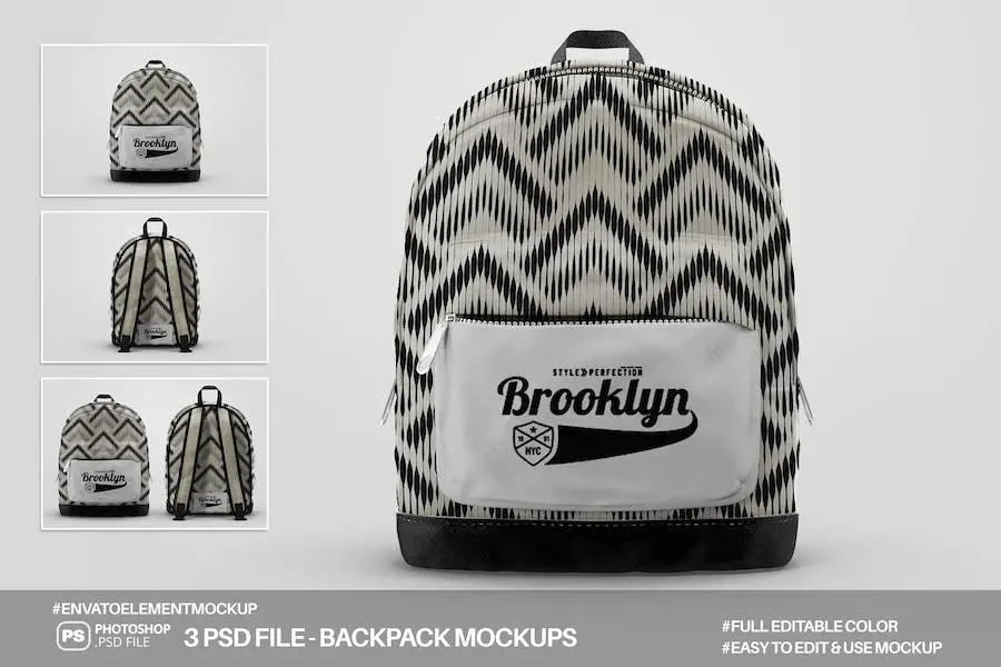 Backpack Mockups - 