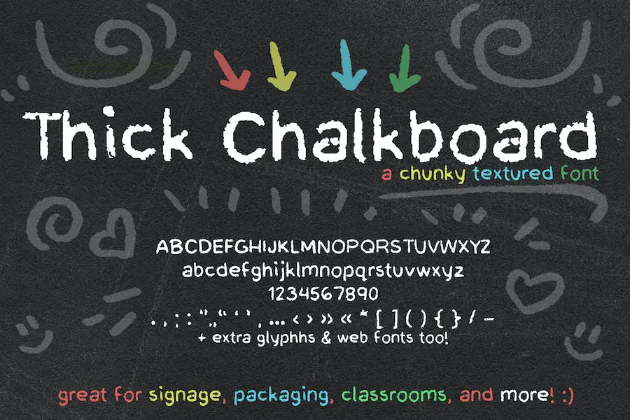 Thick Chalkboard - 