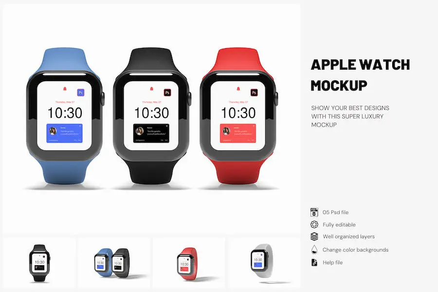 Apple Watch Mockup - 