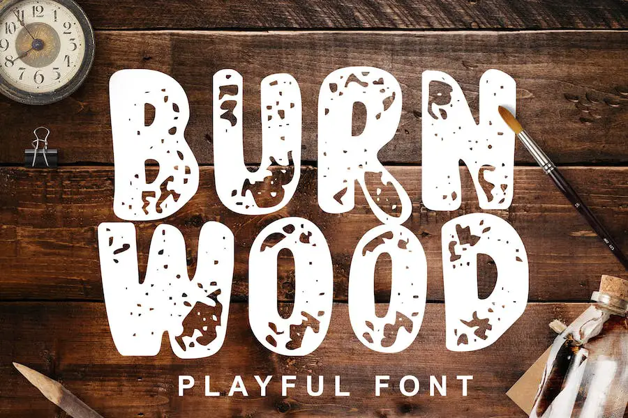 Burn Wood - 