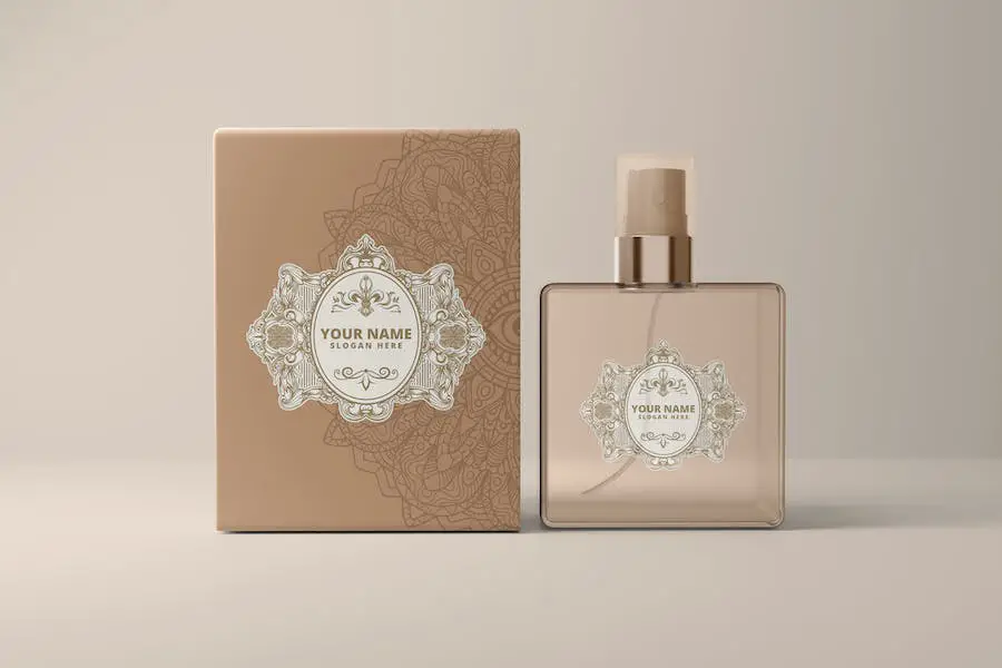 Perfume Packaging MockUp - 