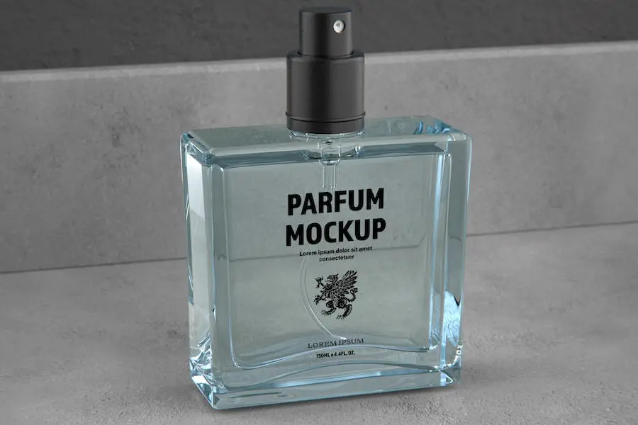 Bottle Perfume Mockup - 