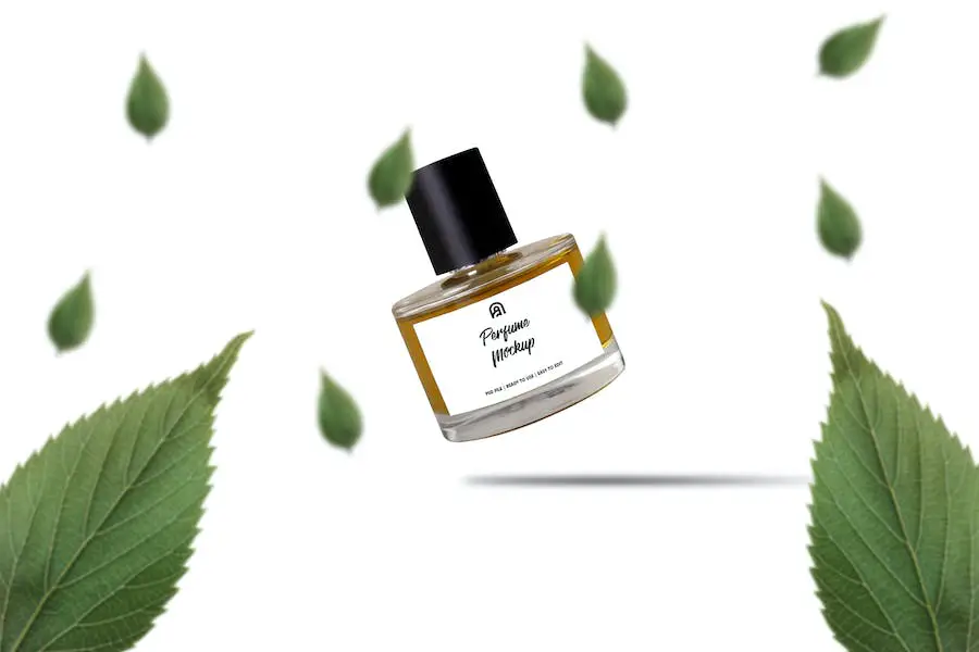 Perfume Bottle Mockup Template - 