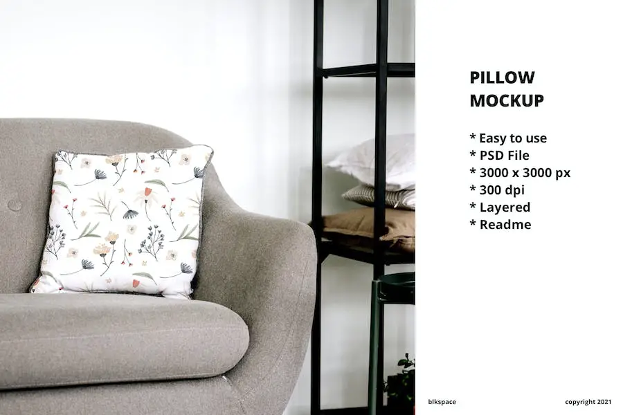 Layered Pillow Mockup - 