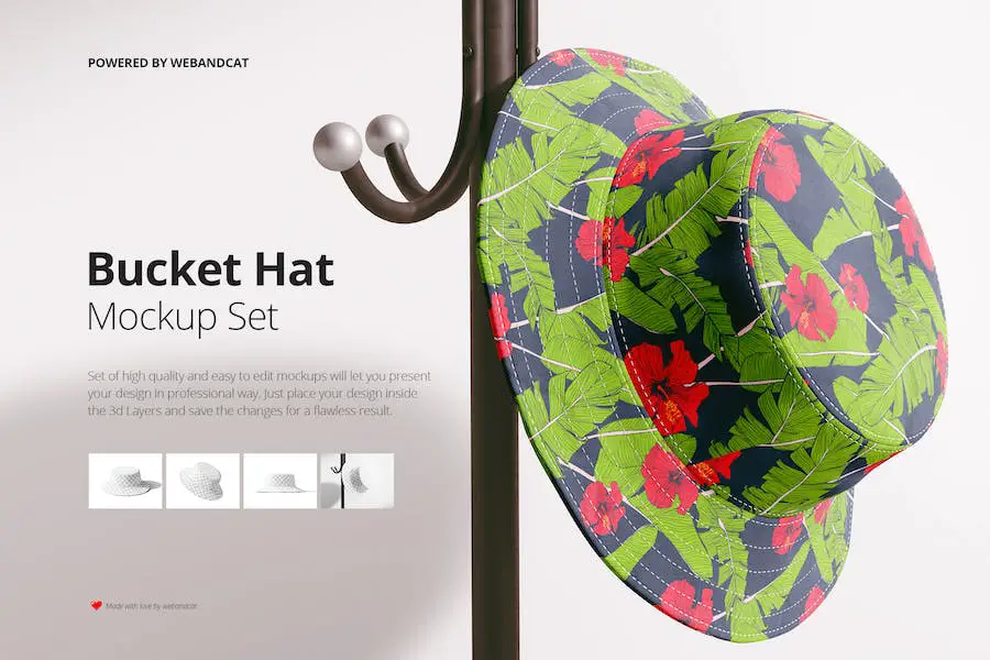 Bucket Hat Mockup - 