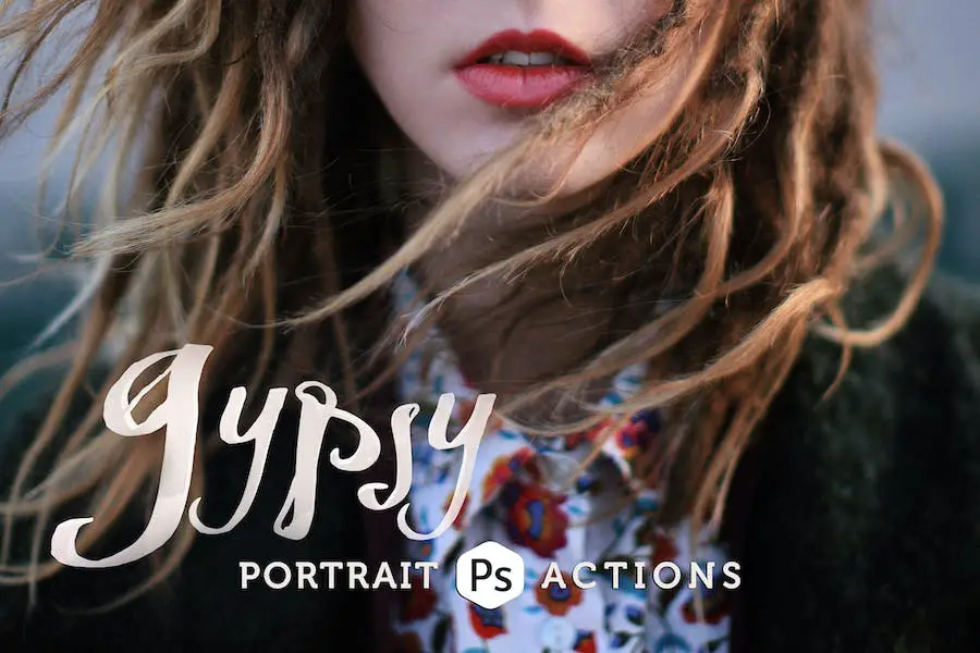 Gypsy Portrait Photoshop Actions - 