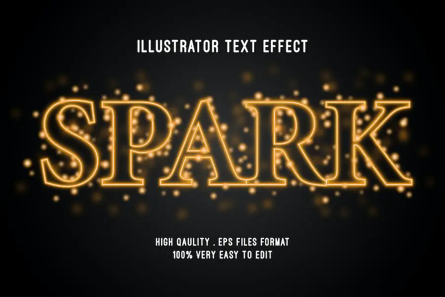 sparkle text effect - 