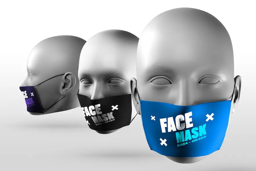 Face Mask Mockup - 