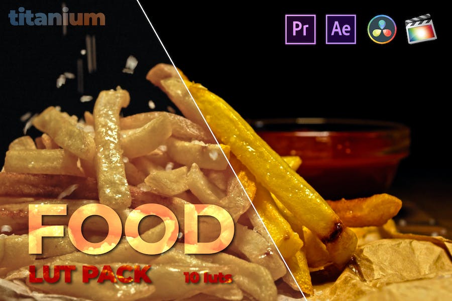 Titanium Food LUT Pack (10 Luts) - 