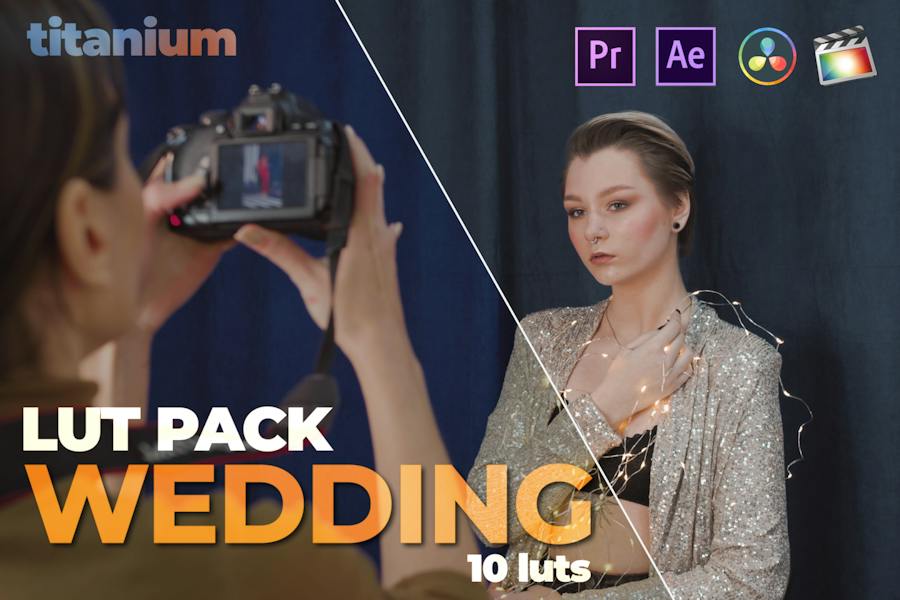 Titanium Wedding LUT pack (10 Luts) - 