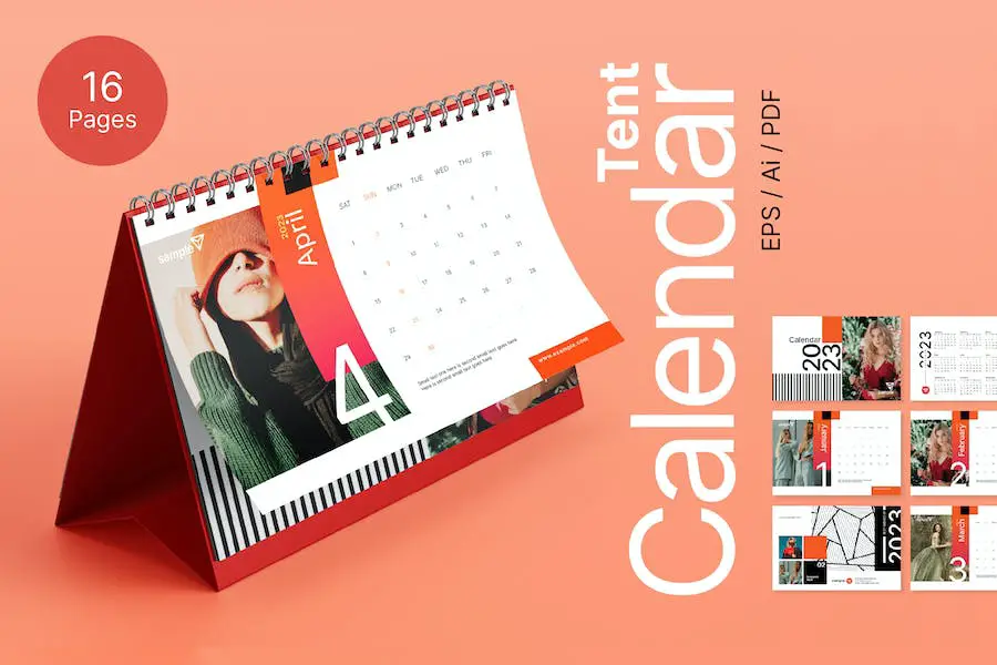 Desk Calendar 2023 - 