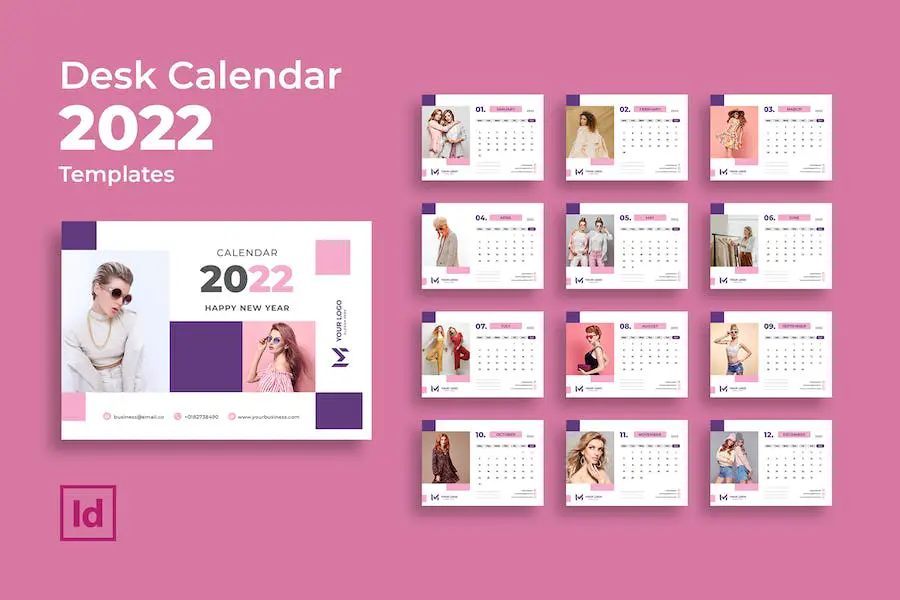 Desk Calendar 2022 - 