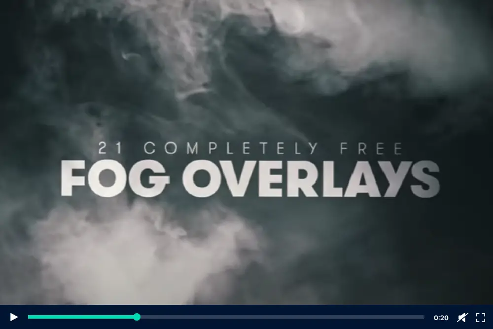 21 FREE 4K Fog Overlays for Video Editors and Motion Designers - 