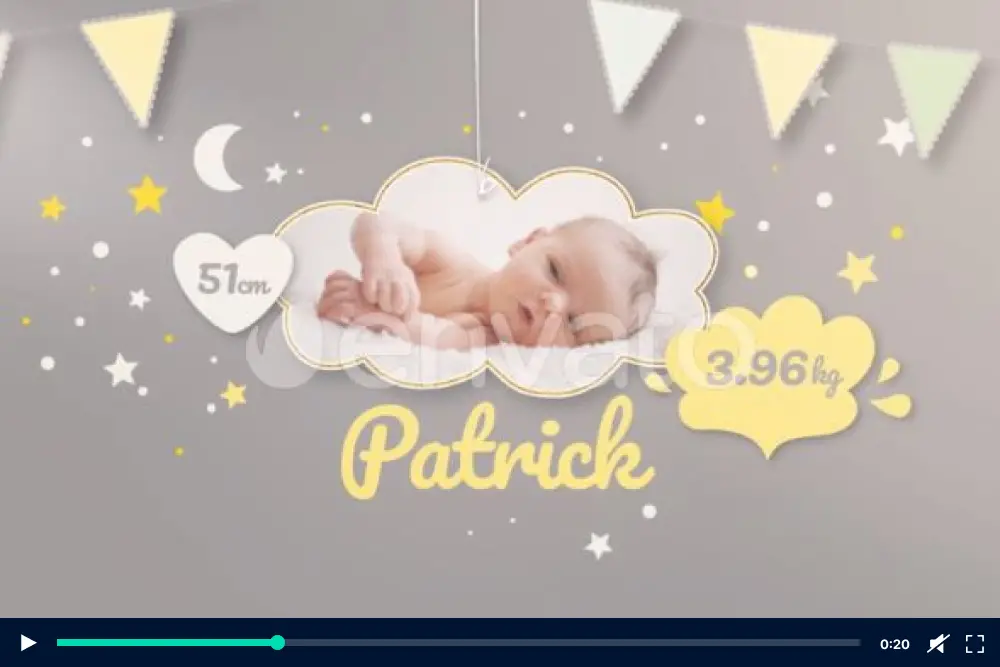 Baby Slideshow Template - 