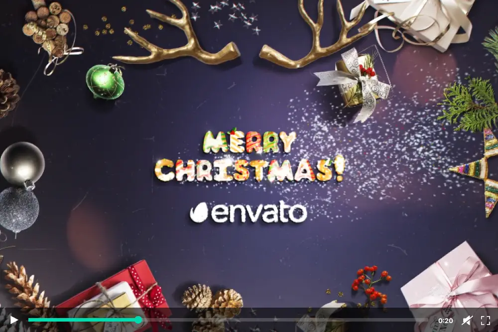 Christmas Opener | After Effects Template - 