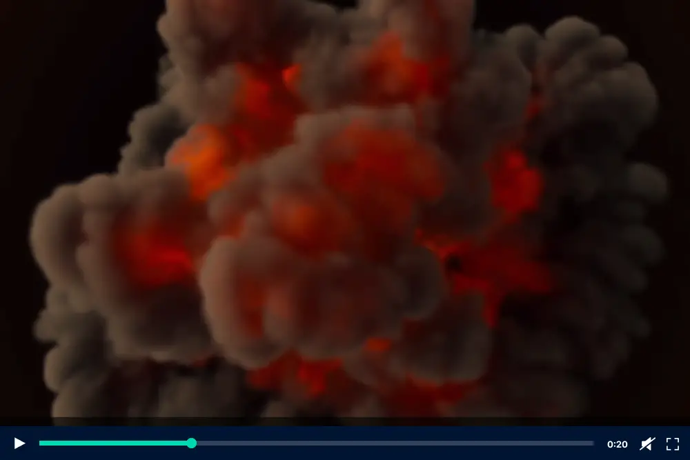 Massive Fire And Smoke Explosion - 