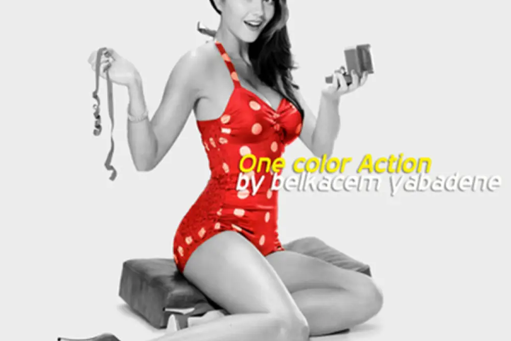 One Color Photoshop Actions - 