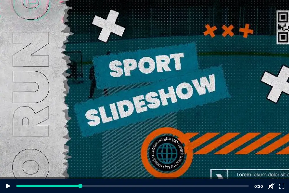 Professional Sports Slideshow Template - 