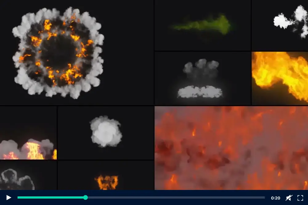 Smoke Fire And Explosions for After Effects - 