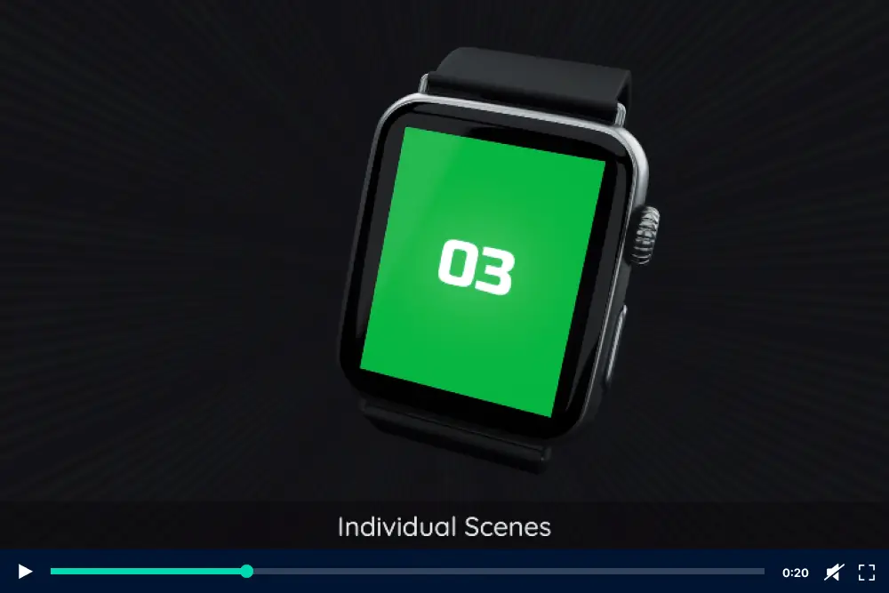 Smart Watch App Presentation for Final Cut Pro X - 