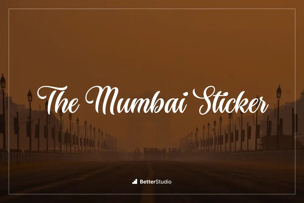 The Mumbai Sticker - 
