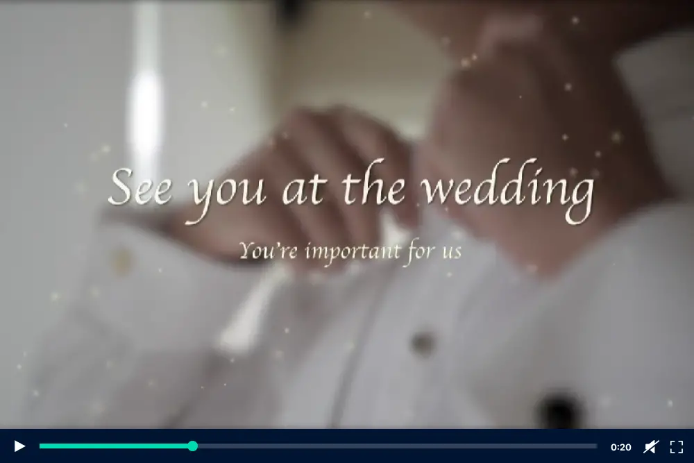 Wedding Invitation Slideshow - 