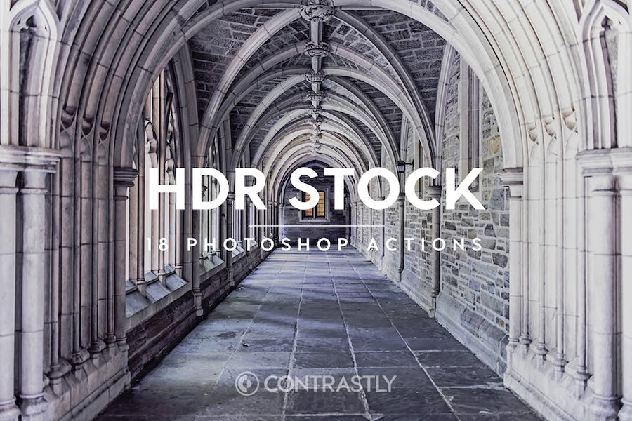 HDR Stock Photoshop Actions - 