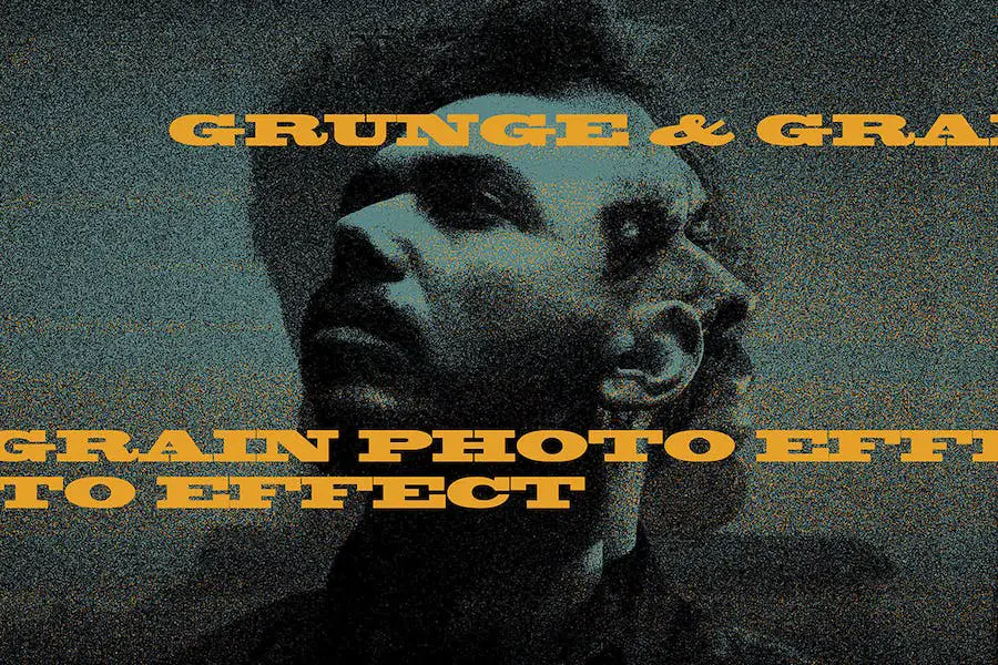 Grunge Grain Photo Effect - 