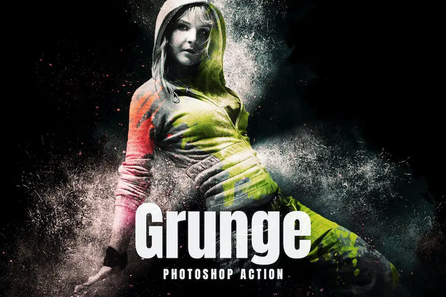 Grunge - Photoshop Action - 