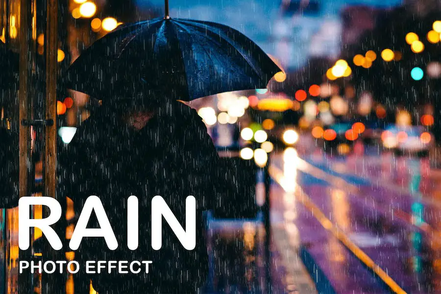 Rain Photo Effect - 