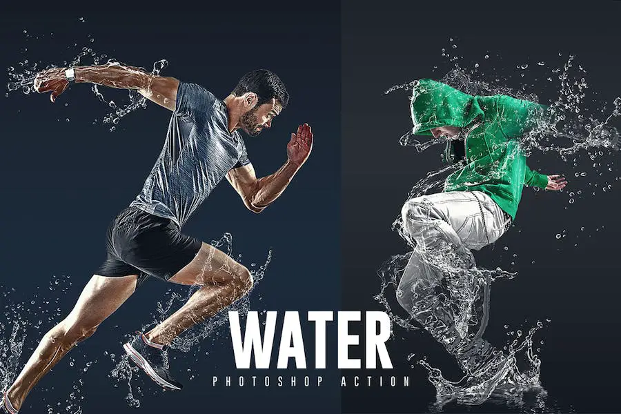Water Photoshop Action - 